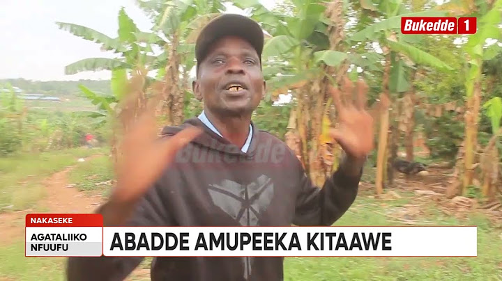 Agataliikonfuufu: Kitalo! Omwana asazeeko nnyina omutwe lwa butamulaga kitaawe