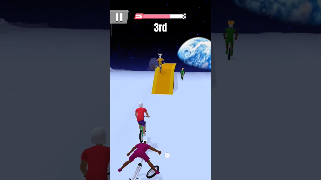 BIKE RUSH LEVEL 226 WITH SPIRIT BIKE IN MOON 🙉 