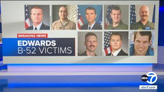 8 Victims Killed In B-52 Bomber Crash Are Identified By Edwards Air Force Base