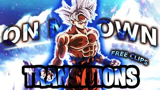 Free Goku Clips With Transitions On My Own 4K