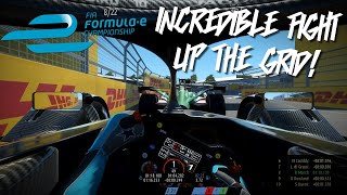 INCREDIBLE FIGHT UP THE GRID! | FORMULA E RFACTOR 2 NEW YORK RACE