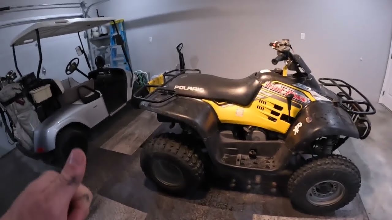 Can we fix this Polaris Trail Boss 330 that has been sitting at the dealership? Part 1