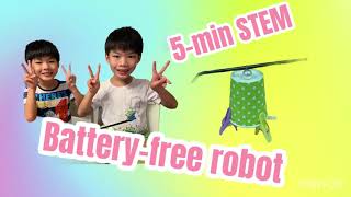 Celebrity [Prof Mama x Brothers] 5-min STEM - Battery-free Robot Profile