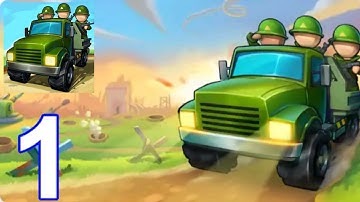 Frontline Truck 🚛 - Gameplay walkthrough Part 1 (Android,ios)