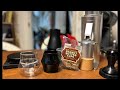 Dark chocolate Peanut Butter Espresso | DF64V and Kruve Glassware