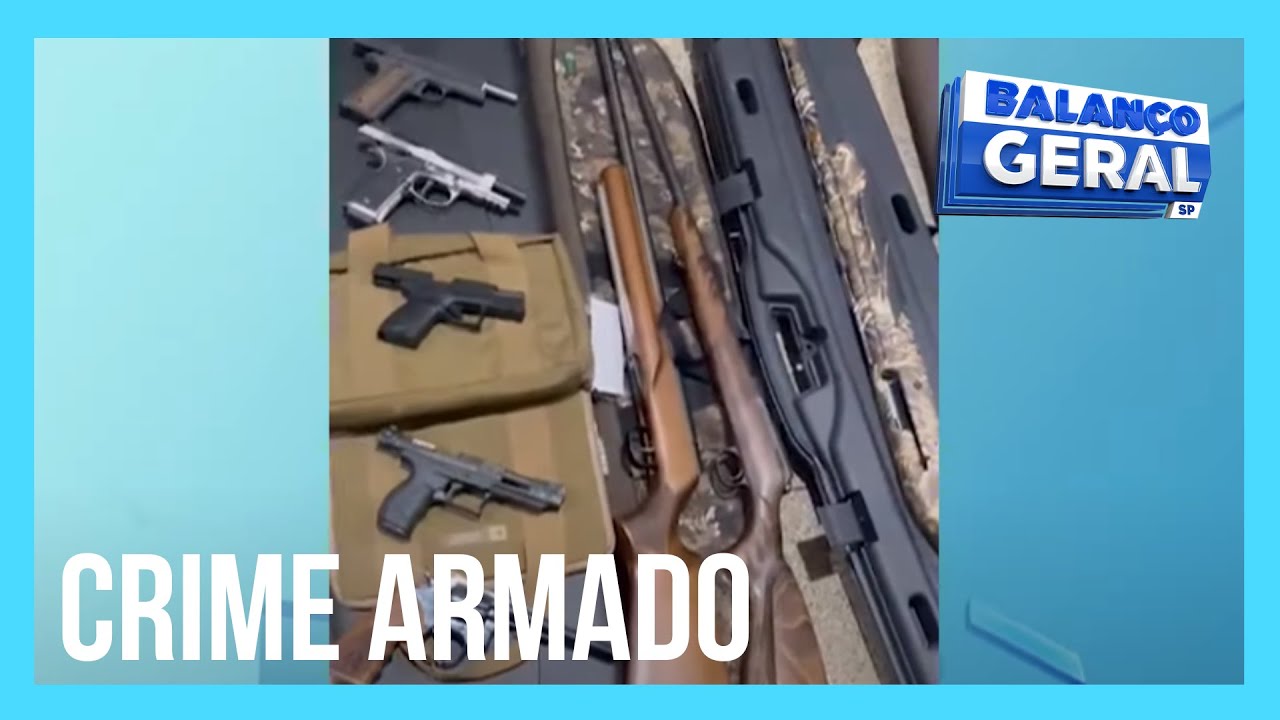 Armas são roubadas no interior de São Paulo