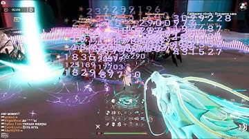 Tower Of Fantasy (Global) Boundless Realm level 49 with Mimi, Rubilia, Fenrir.