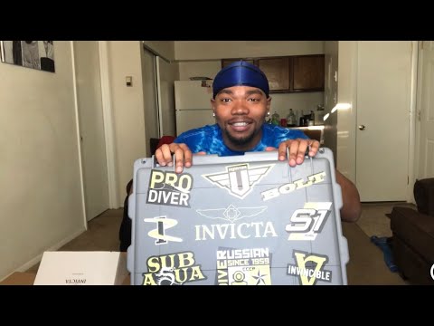 My Invicta Watch Collection/ Unboxing!!! - YouTube