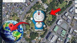 Giant Doremon Spotted on house roof! 