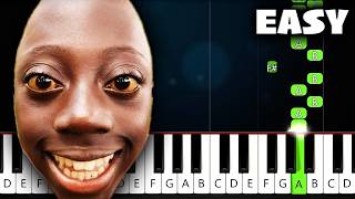 Tenge Tenge Meme - EASY Piano Tutorial