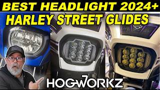 HOGWORKZ HEADLIGHT for STREET GLIDES! Which is Better?