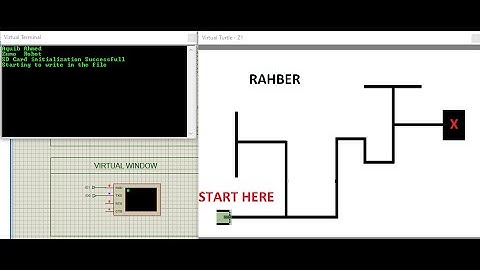 Zumo Robot Simulation and Interface With Sd Card Project Rahber By Aquib Ahmed