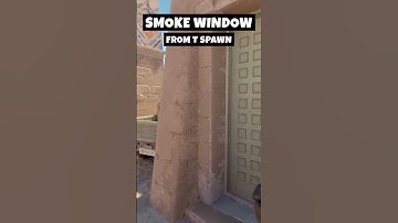 HOW TO SMOKE WINDOW / MID from T SPAWN on Anubis (CS2)