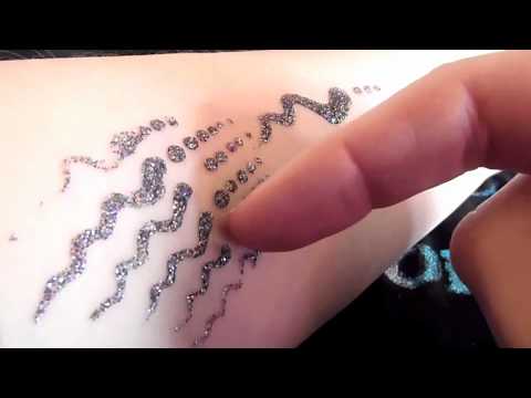 freehand glitter tattoo demo 6 removing old glitter tattoos by freehand glitter tattoo demo 6 removing old glitter tattoos by