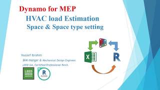 Dynamo for MEP : Space Type and Space Settings
