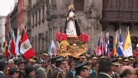Thousands celebrate national saint of Peru