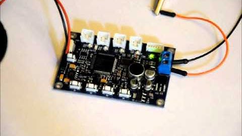 FINALLY!  The Stand Alone Voice Recognition Module - ES6928P Demo.wmv