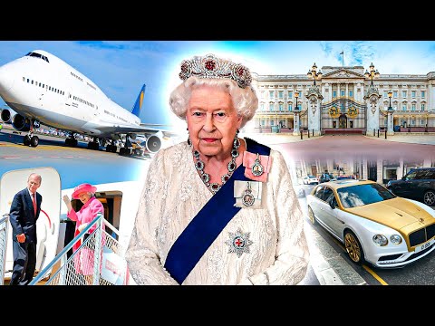 ESSA É A VIDA LUXUOSA DA RAINHA ELIZABETH II EM 2022, A RAINHA MAIS VELHA DO MUNDO