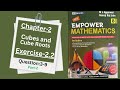 Exercise-2.2 Question-3-9 (Cubes and Cube Roots) Chapter-2 Part-2 Class-8 ML Aggarwal NCERT CBSE