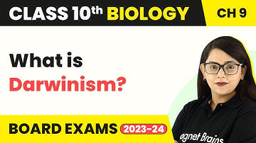 Class 10 Biology Chapter 9 | Darwinism - Heredity and Evolution