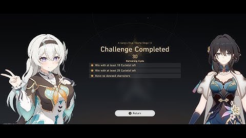 [HONKAI: STAR RAIL] Firefly E0S0 0 cycle MOC 12 A Song