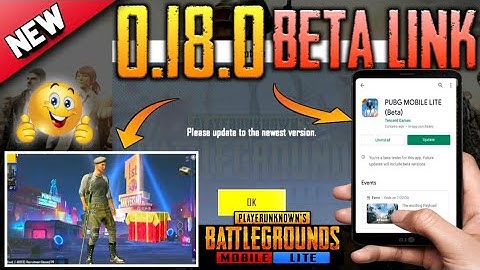 《LINK》PUBG MOBILE LITE 0.18.0 BETA UPDATE IS OUT 🔥 | ANNIVERSARY, MIRAMAR MAP, TRAINING MODE ,FPP🔥