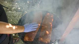 Smoke Ribs  Bigsixbbq  backyard Style