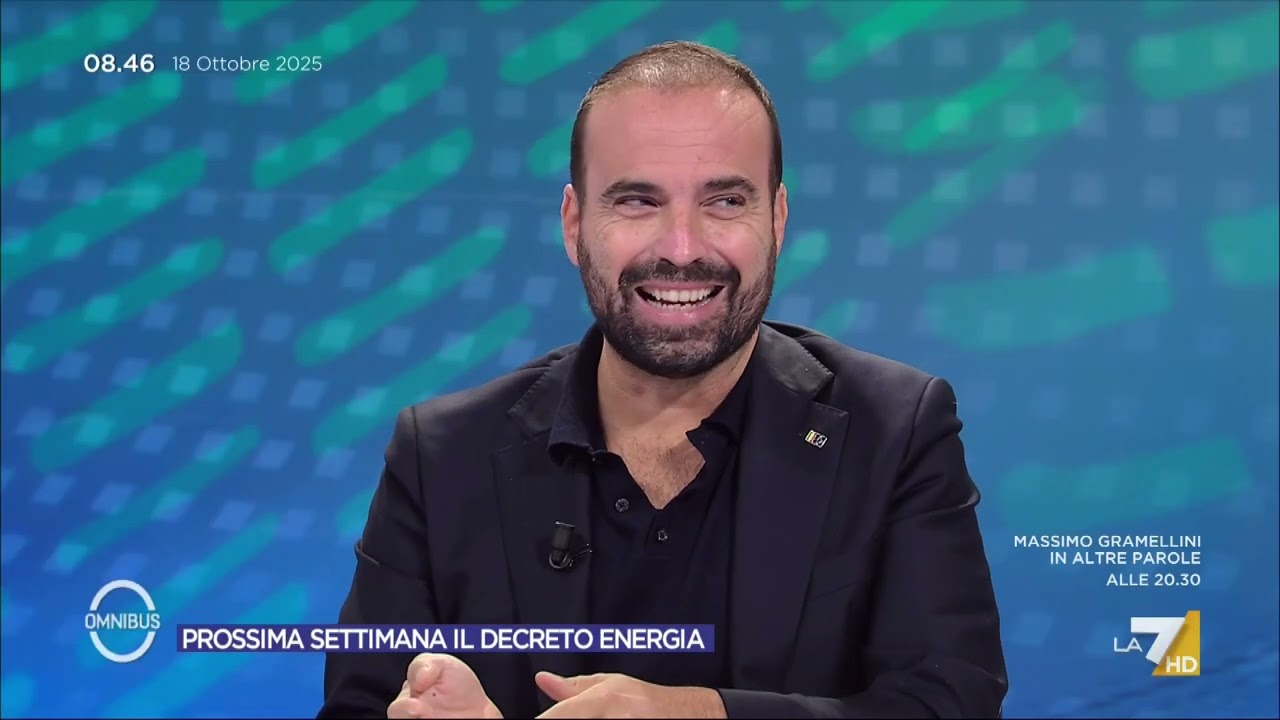 Luigi Marattin ospite ad Omnibus | La7 - 18 ottobre 2025
