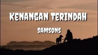 Kenangan Terindah - Samsons | Cynthia meidiana cover