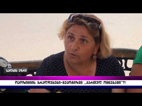 ოპოზიციის ბრალდებები–ნეპოტიზმი ,,ქართულ ოცნებაში''?!