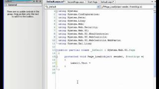 2 - ASP.NET Basics Continued - VWD 2008