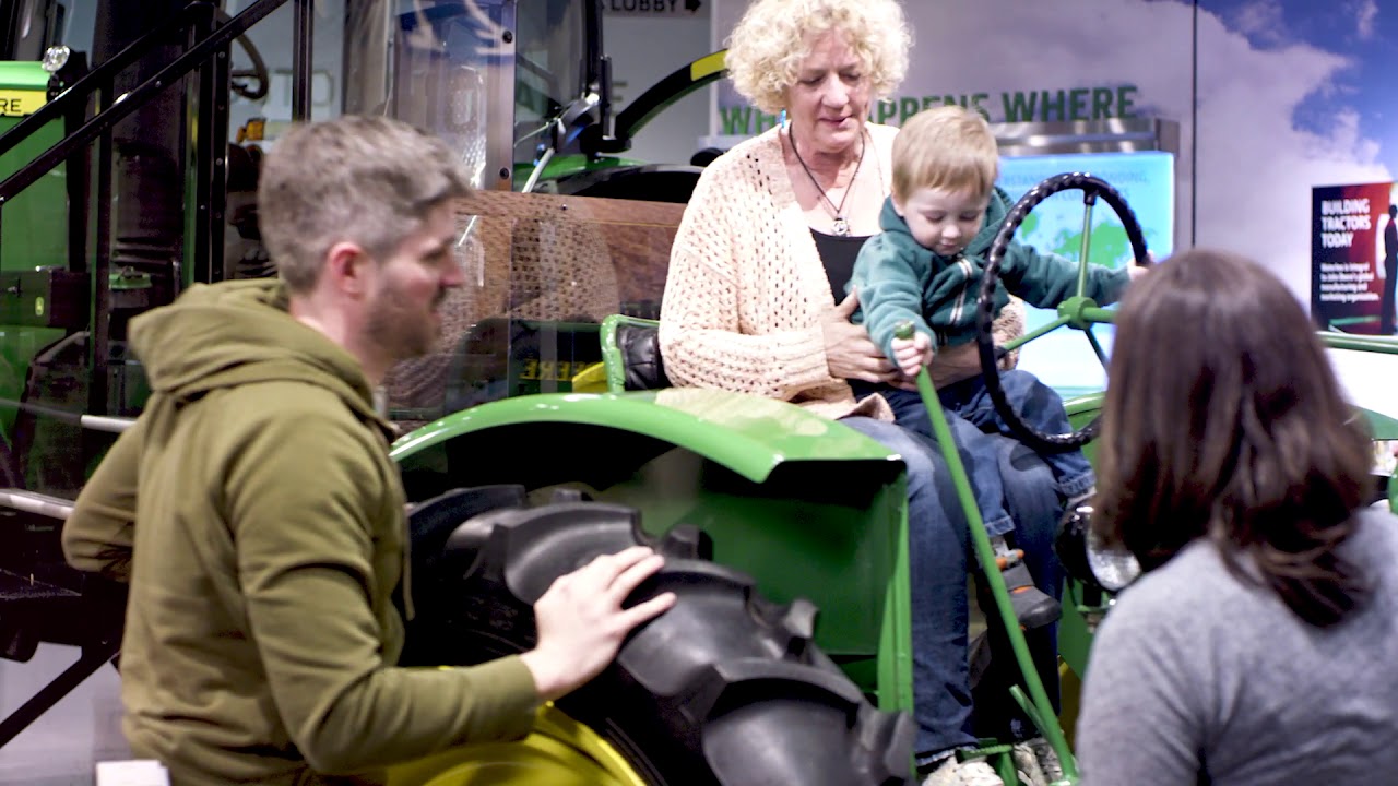 Visit the John Deere Tractor & Engine Museum YouTube