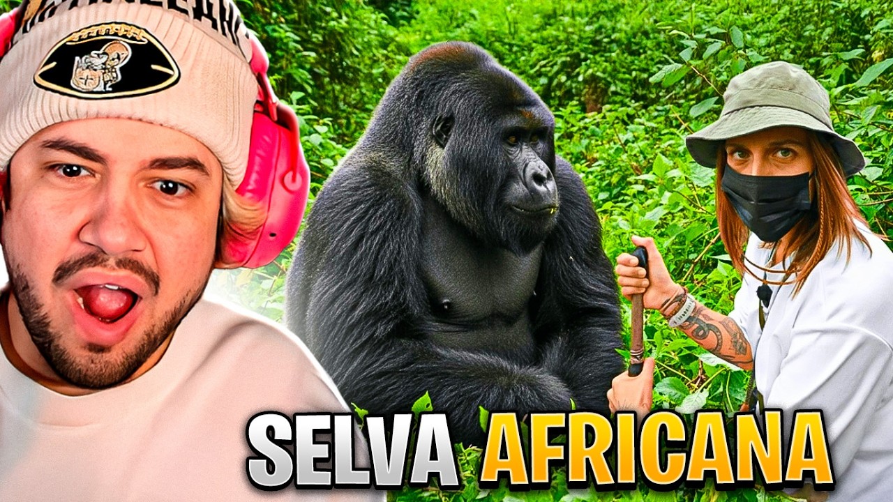 EXPERIÊNCIA SURREAL NO MEIO DA SELVA AFRICANA! - React Marina Guaragna
