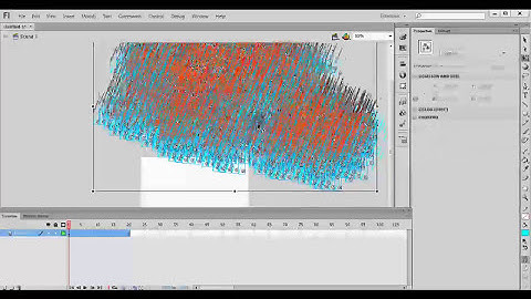 How to Make Rain Animation | Adobe Flash | Beginners Tutorial