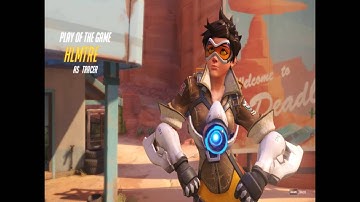Overwatch - Tracer Pulse Bomb Team Kill