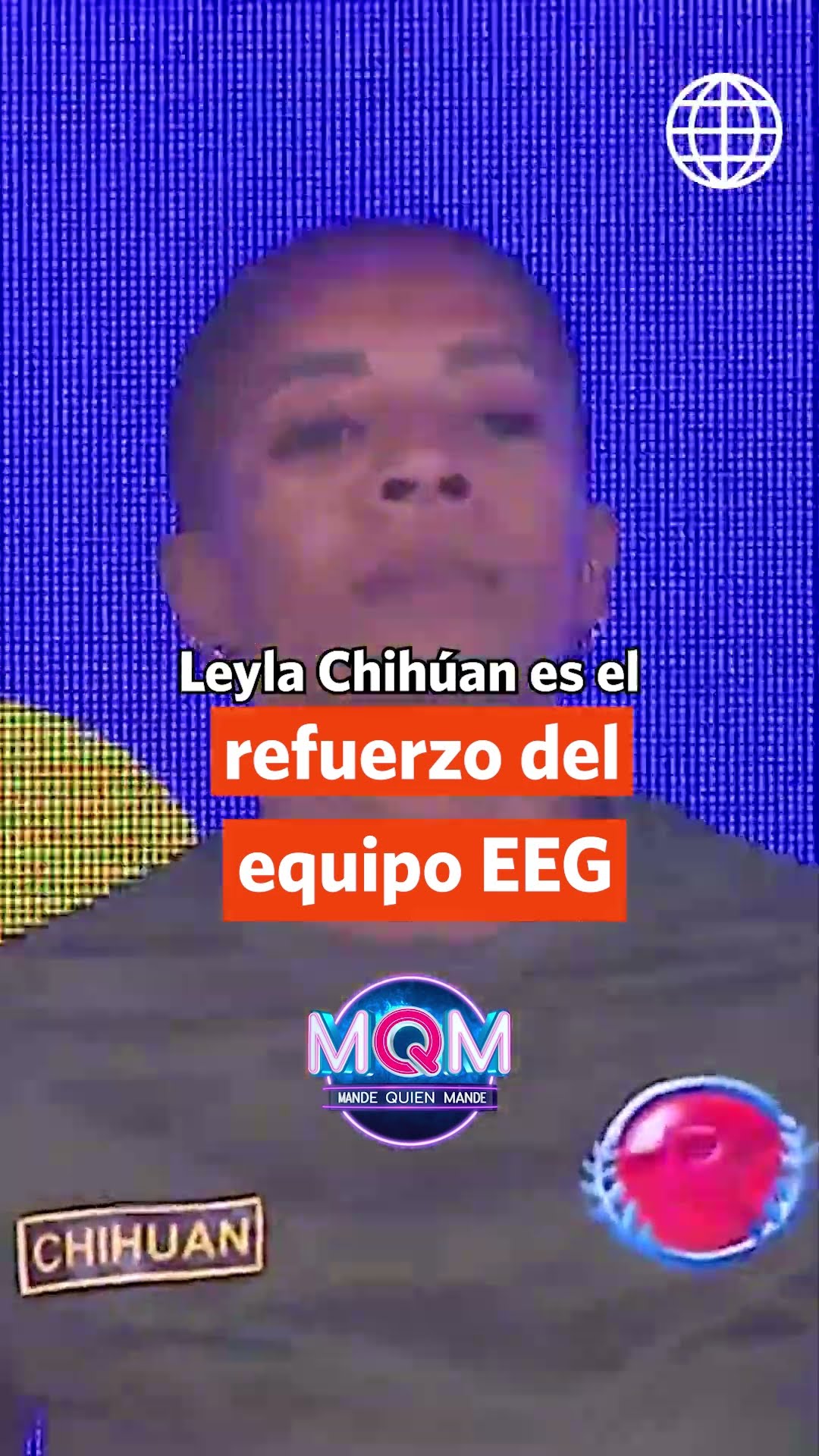 MANDE QUIEN MANDE | Leyla Chihuán is the EEG team's reinforcement | #shorts