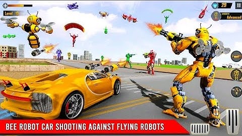 Bee Robot Car Game:Robot Game-Android Gameplay