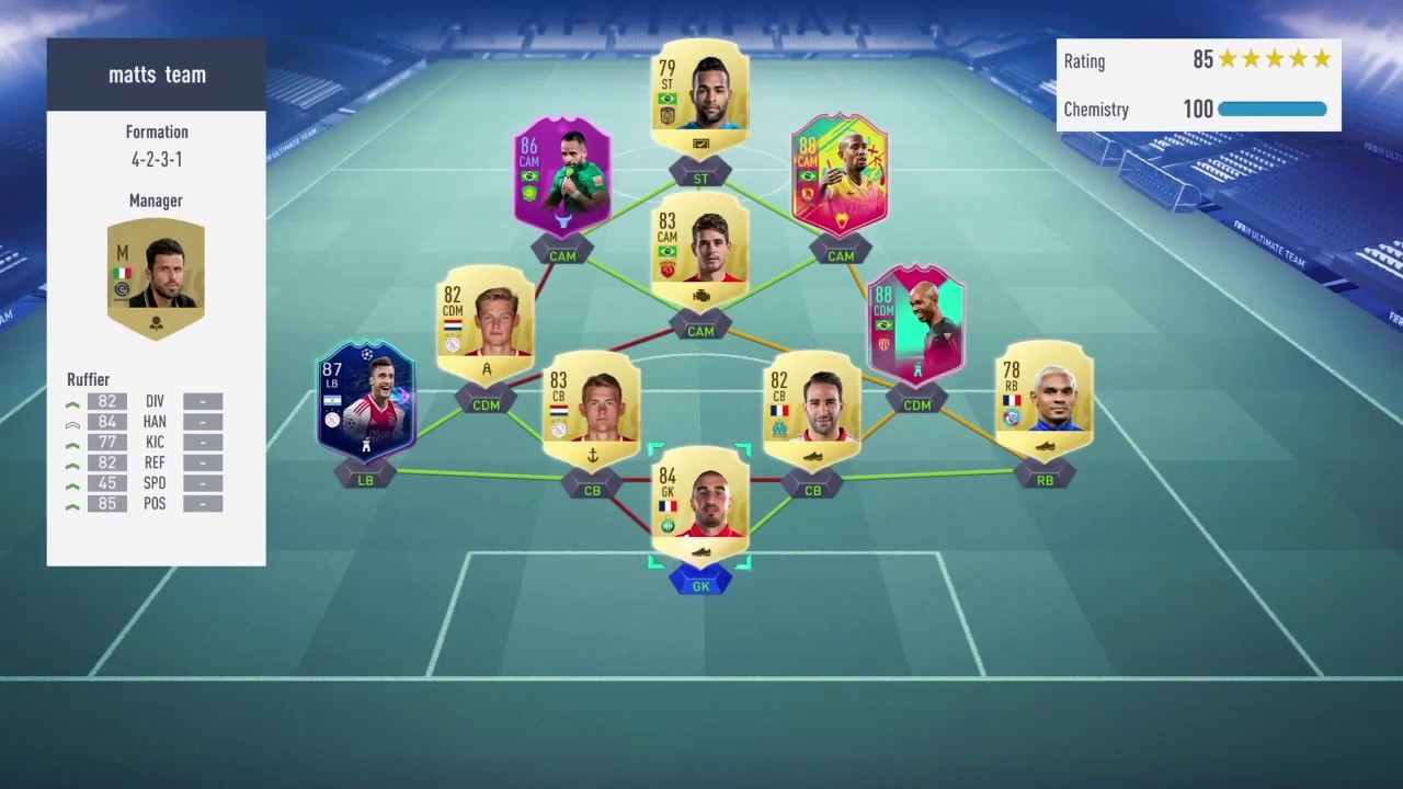 Fifa 19 Ultimate Team Beste Taktik