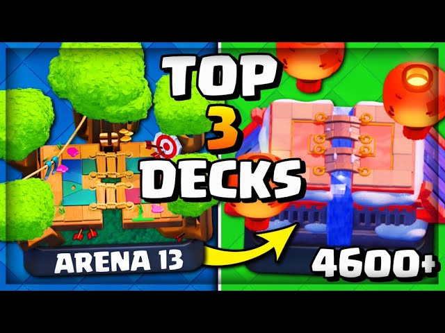 Best Decks For Arena 13 Rascals Hideout - Clash Royale (2021) - Youtube