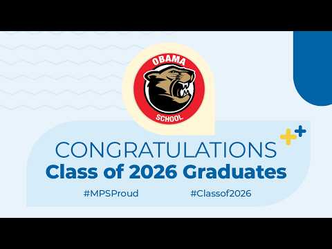 MPS Barack Obama School of Career and Technical Education 2026 Graduation