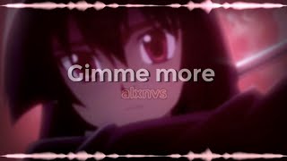 Gimme more // Britney Spears [ Edit  ] Resimi