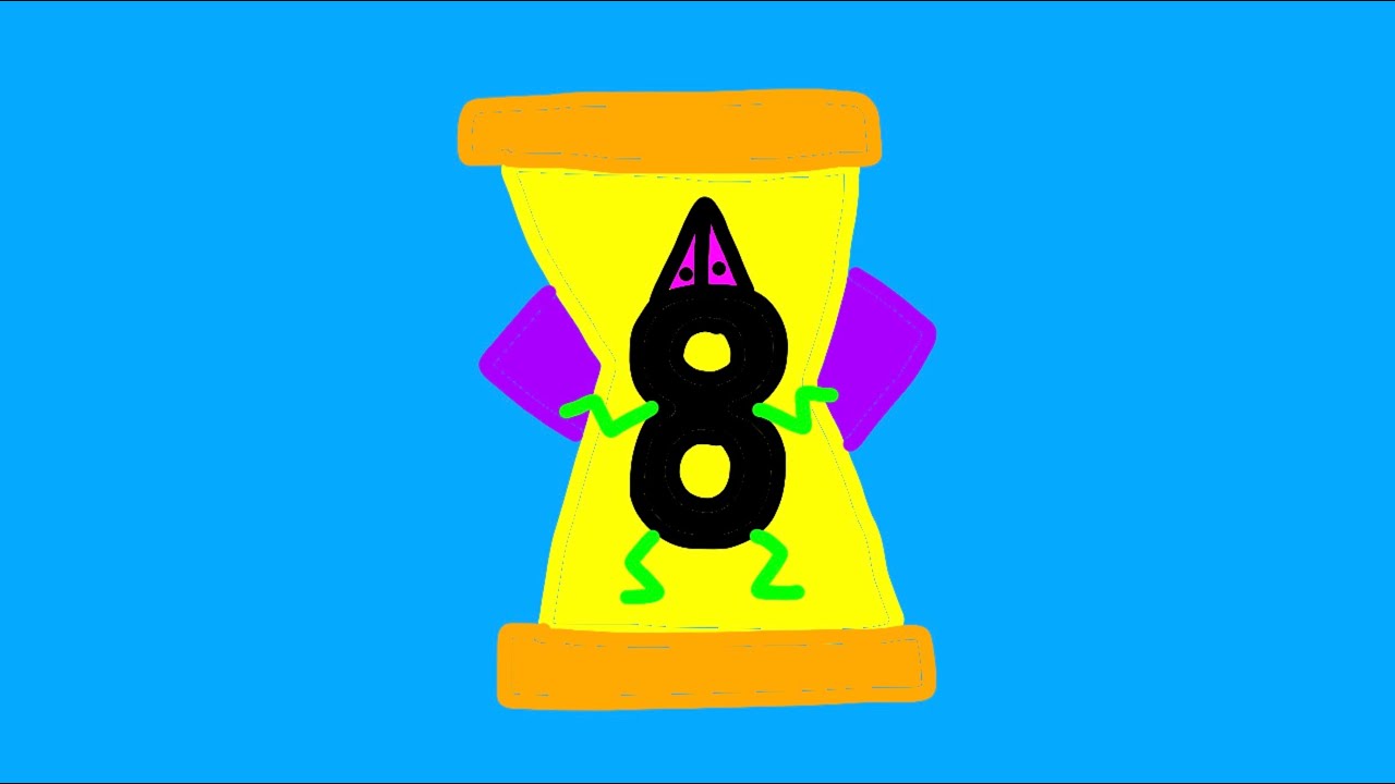 Sesame Street Abstract Count 8 My Version Remastered - YouTube
