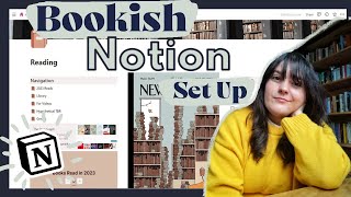 How Im Organising My Reading Using Notion | Set up my 2023 Reading Journal With Me | Notion Tour