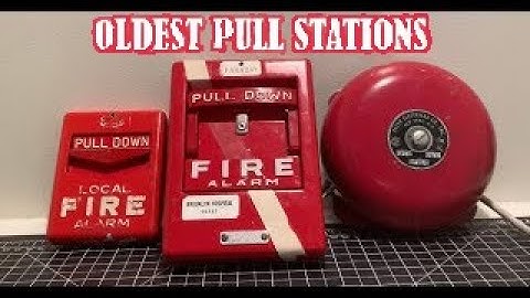 ❗Oldest fire alarm❗ Faraday F652T Coded pull station explanation/ demo