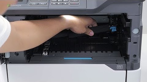 MS82x/MS725/MS82x/MX72x/MX82x Series—Replacing the transfer roller