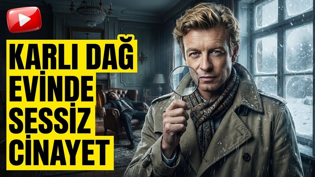 Karlı Dağ Evinde Sessiz Cinayet | Akıl Oyunları ve Psikolojik Polisiye 🕵️‍♂️ #story #storytime