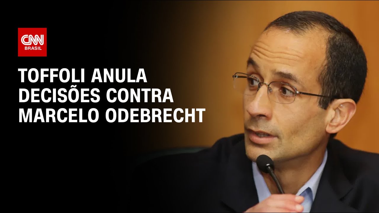 Toffoli anula decisões contra Marcelo Odebrecht | CNN PRIME TIME