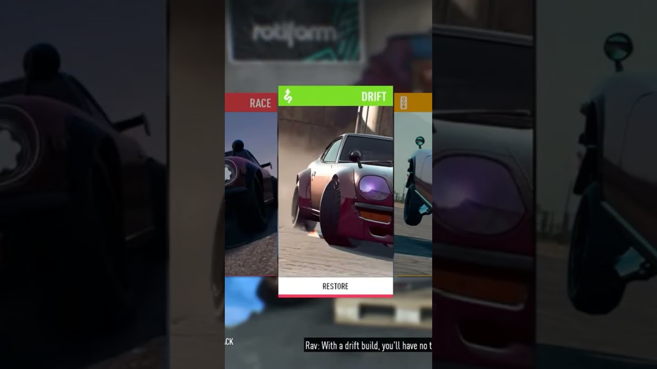 Drift Build - Need for speed Payback 