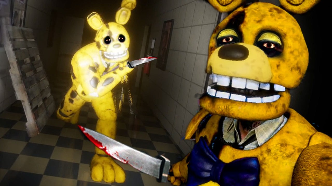 This FREE ROAM FNAF is NIGHTMARE FUEL..