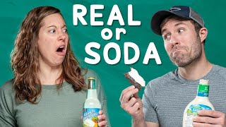 Real vs. Soda Challenge #2 // Disgusting or Delicious?